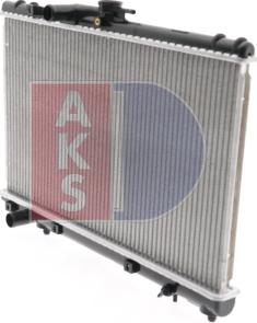 AKS Dasis 213750N - Radiator, engine cooling autospares.lv