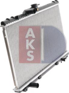 AKS Dasis 213750N - Radiator, engine cooling autospares.lv