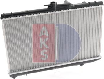 AKS Dasis 213750N - Radiator, engine cooling autospares.lv