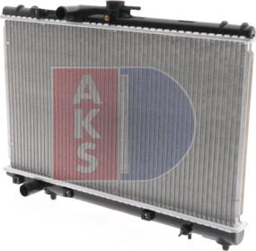 AKS Dasis 213750N - Radiator, engine cooling autospares.lv