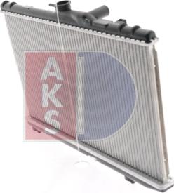 AKS Dasis 213750N - Radiator, engine cooling autospares.lv