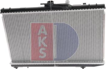 AKS Dasis 213750N - Radiator, engine cooling autospares.lv