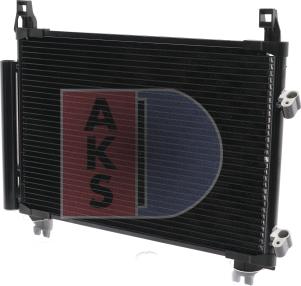 AKS Dasis 212055N - Condenser, air conditioning autospares.lv