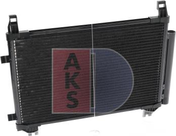 AKS Dasis 212055N - Condenser, air conditioning autospares.lv