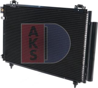 AKS Dasis 212051N - Condenser, air conditioning autospares.lv