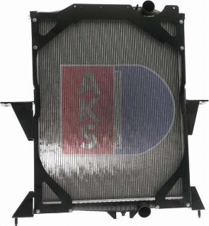 AKS Dasis 280009N - Radiator, engine cooling autospares.lv