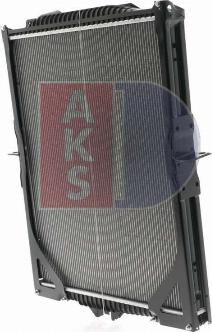 AKS Dasis 280100N - Radiator, engine cooling autospares.lv