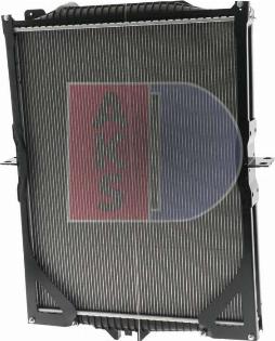 AKS Dasis 280100N - Radiator, engine cooling autospares.lv