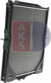 AKS Dasis 280100N - Radiator, engine cooling autospares.lv