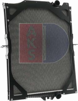 AKS Dasis 280100N - Radiator, engine cooling autospares.lv