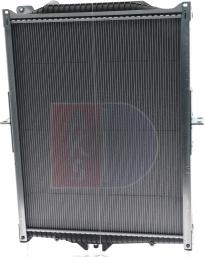 AKS Dasis 280100X - Radiator, engine cooling autospares.lv