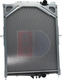 AKS Dasis 280100X - Radiator, engine cooling autospares.lv