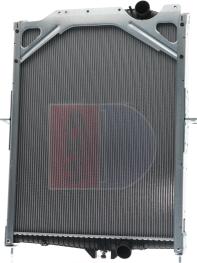 AKS Dasis 280100X - Radiator, engine cooling autospares.lv