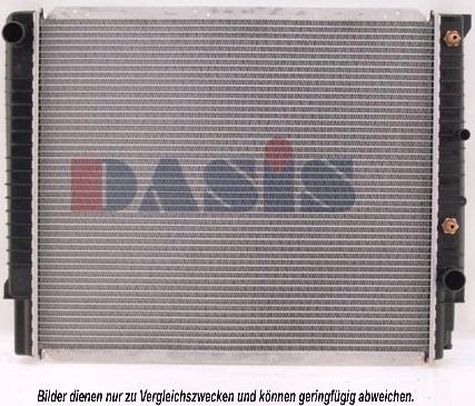 AKS Dasis 220900N - Radiator, engine cooling autospares.lv