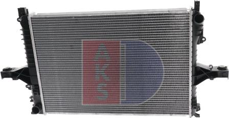 AKS Dasis 220025N - Radiator, engine cooling autospares.lv