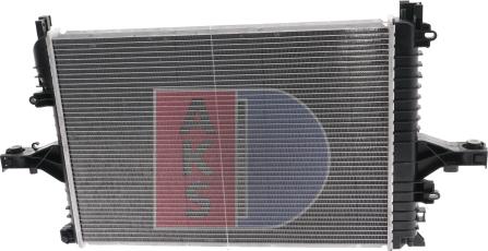 AKS Dasis 220025N - Radiator, engine cooling autospares.lv