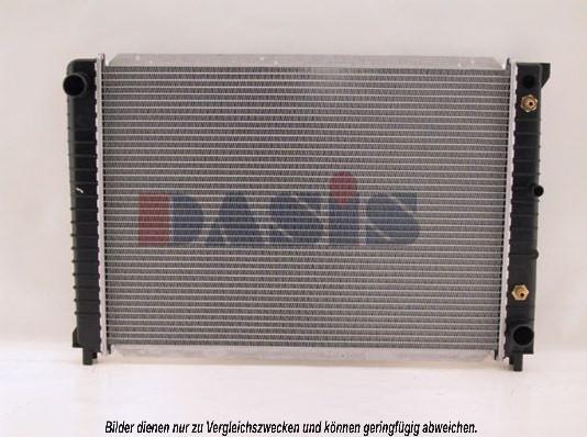 AKS Dasis 220320N - Radiator, engine cooling autospares.lv