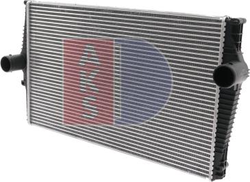 AKS Dasis 227004N - Intercooler, charger autospares.lv