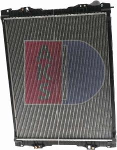 AKS Dasis 270003N - Radiator, engine cooling autospares.lv