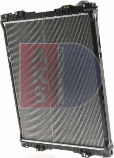 AKS Dasis 270003N - Radiator, engine cooling autospares.lv