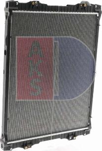 AKS Dasis 270003N - Radiator, engine cooling autospares.lv