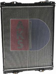 AKS Dasis 270003N - Radiator, engine cooling autospares.lv