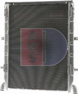 AKS Dasis 270080N - Radiator, engine cooling autospares.lv