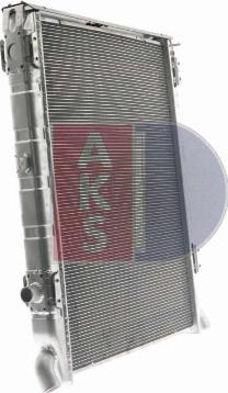 AKS Dasis 270080N - Radiator, engine cooling autospares.lv