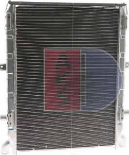 AKS Dasis 270080N - Radiator, engine cooling autospares.lv