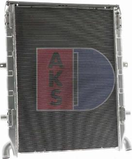 AKS Dasis 270080N - Radiator, engine cooling autospares.lv