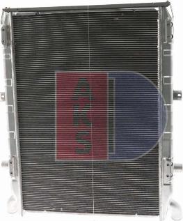 AKS Dasis 270080N - Radiator, engine cooling autospares.lv