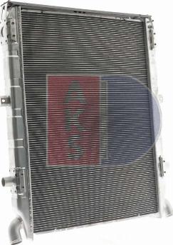 AKS Dasis 270080N - Radiator, engine cooling autospares.lv