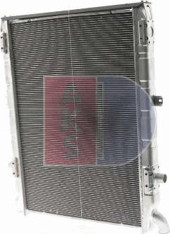 AKS Dasis 270080N - Radiator, engine cooling autospares.lv