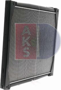 AKS Dasis 270070N - Radiator, engine cooling autospares.lv