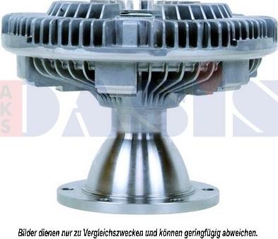 AKS Dasis 278120N - Clutch, radiator fan autospares.lv