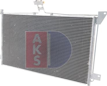 AKS Dasis 272020N - Condenser, air conditioning autospares.lv