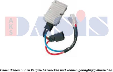 AKS Dasis 741410N - Control Unit, heating / ventilation autospares.lv