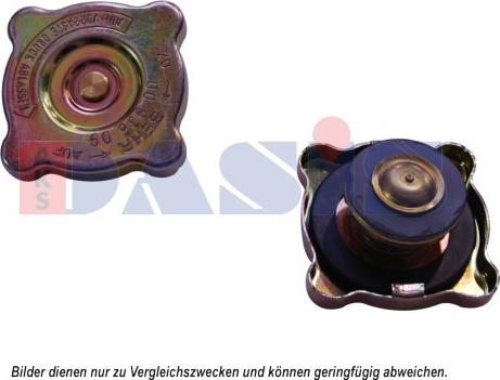 AKS Dasis 750190N - Sealing Cap, radiator autospares.lv