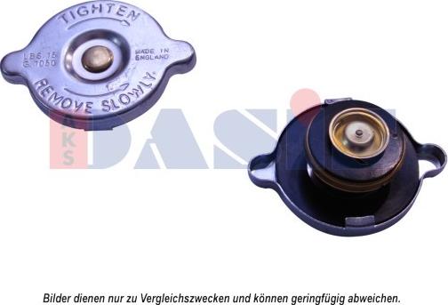 AKS Dasis 751609N - Sealing Cap, radiator autospares.lv