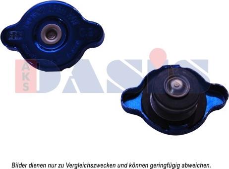 AKS Dasis 751608N - Sealing Cap, radiator autospares.lv