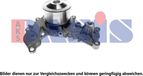 AKS Dasis 780100N - Water Pump autospares.lv