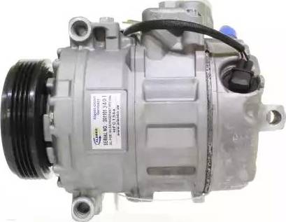 Alanko 550663 - Compressor, air conditioning autospares.lv