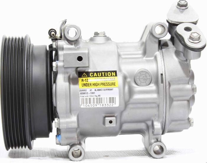 Alanko 10550902 - Compressor, air conditioning autospares.lv