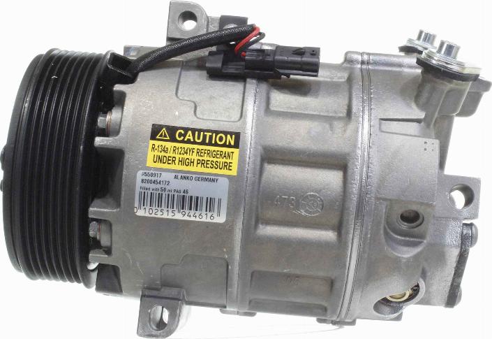 Alanko 10550917 - Compressor, air conditioning autospares.lv