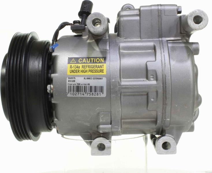 Alanko 10550975 - Compressor, air conditioning autospares.lv