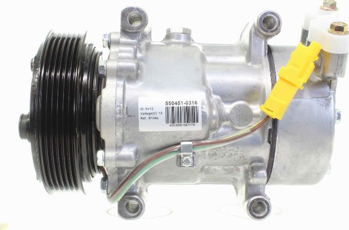 Alanko 10550451 - Compressor, air conditioning autospares.lv