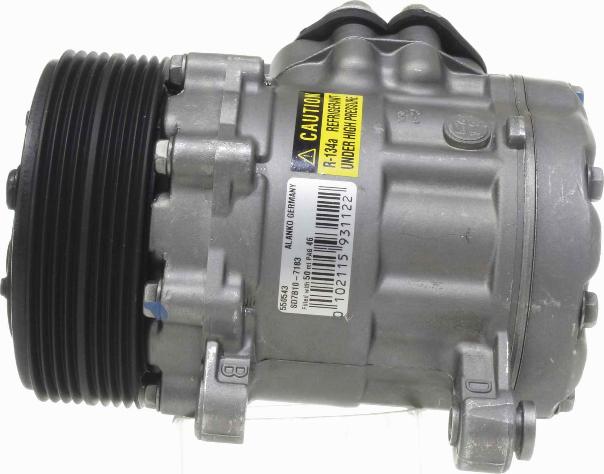 Alanko 10550543 - Compressor, air conditioning autospares.lv