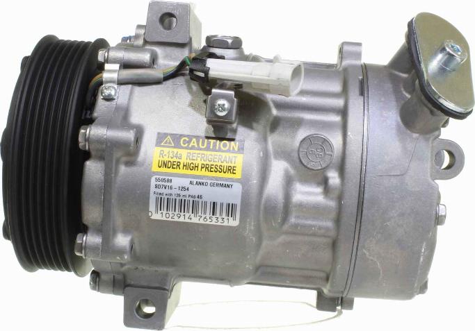 Alanko 10550588 - Compressor, air conditioning autospares.lv