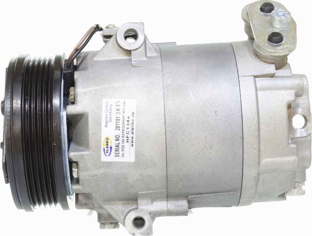 Alanko 10550068 - Compressor, air conditioning autospares.lv