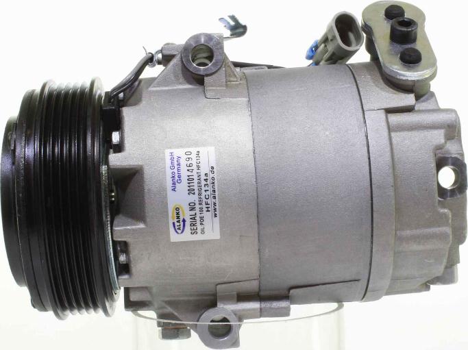 Alanko 10550070 - Compressor, air conditioning autospares.lv